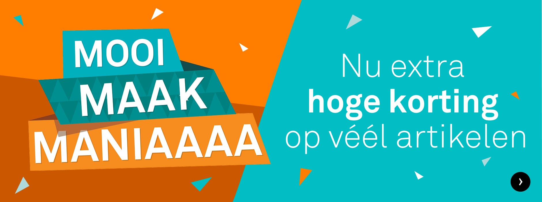 Nu extra hoge korting op véél artikelen
