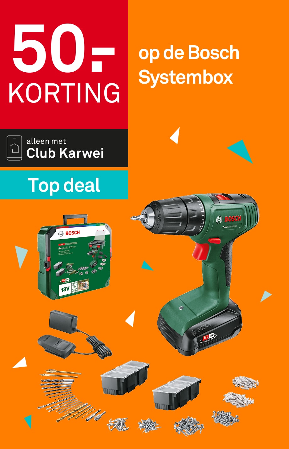50.- korting op de Bosch Systembox